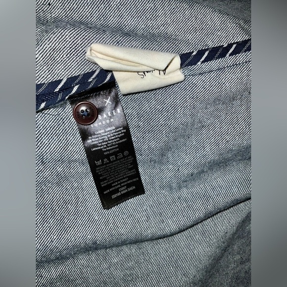 Ted Baker Baen Denim Utility Shacket size 6 - XXL (2XL) - nwt - 100% cotton - Picture 10 of 15